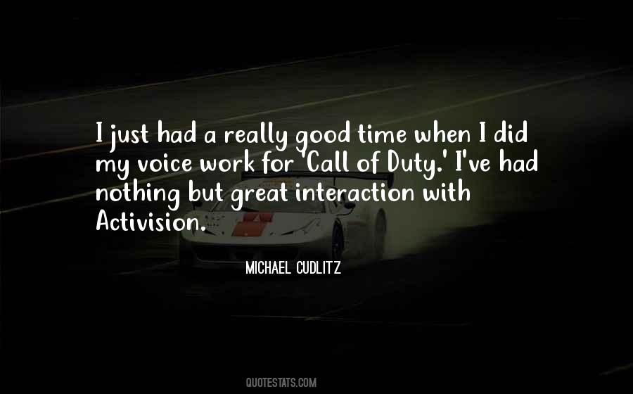 Michael Cudlitz Quotes #1243399