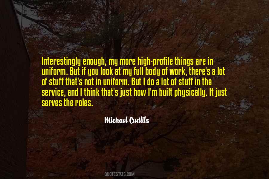 Michael Cudlitz Quotes #25042
