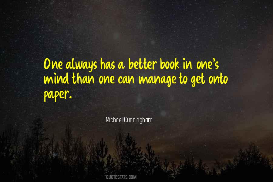 Michael Cunningham Quotes #287269