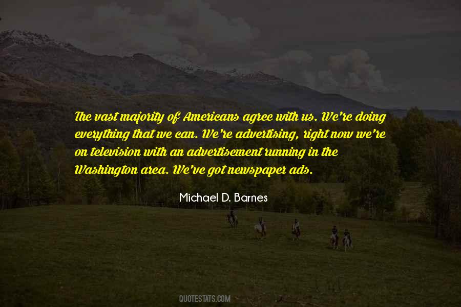 Michael D. Barnes Quotes #1497773