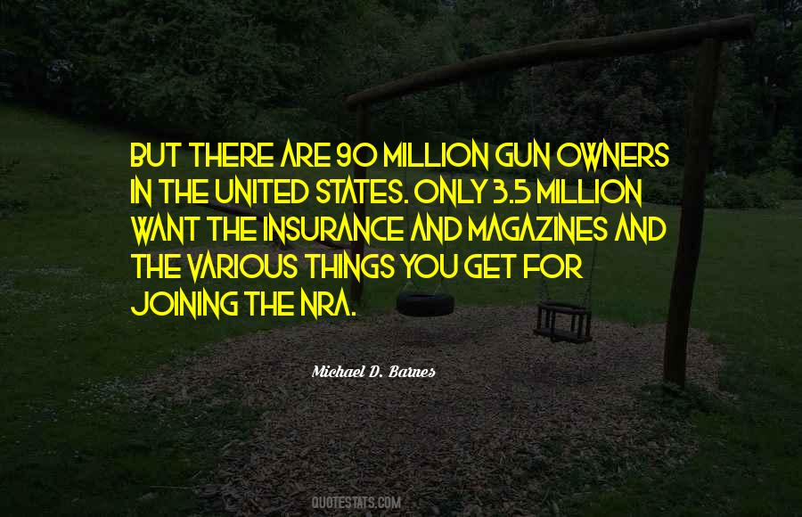 Michael D. Barnes Quotes #630063