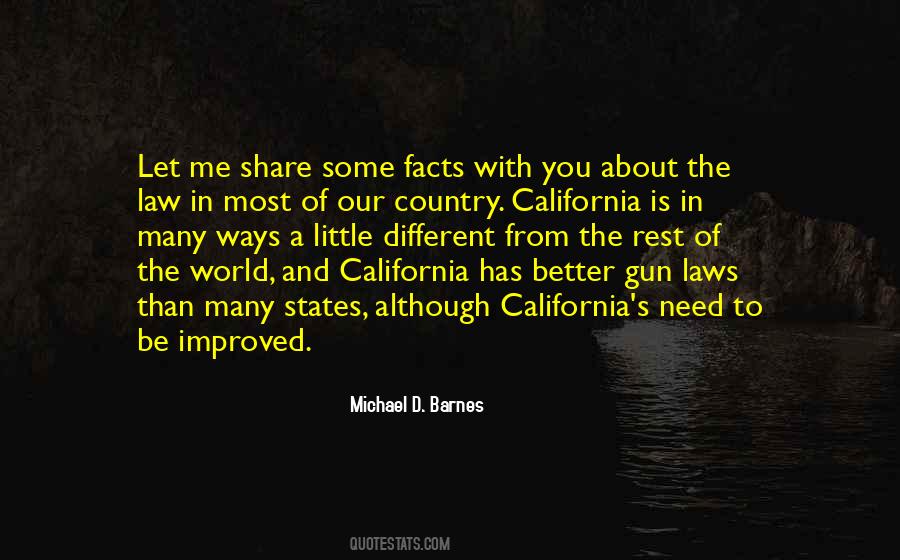 Michael D. Barnes Quotes #683601