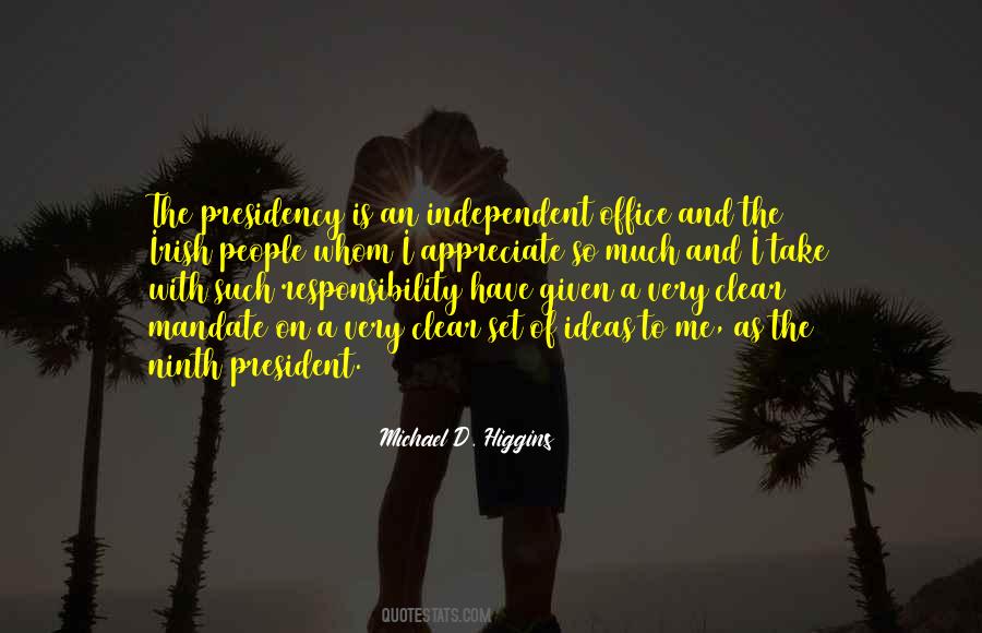 Michael D. Higgins Quotes #1489331