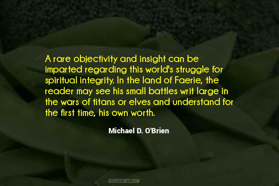 Michael D. O'Brien Quotes #258045