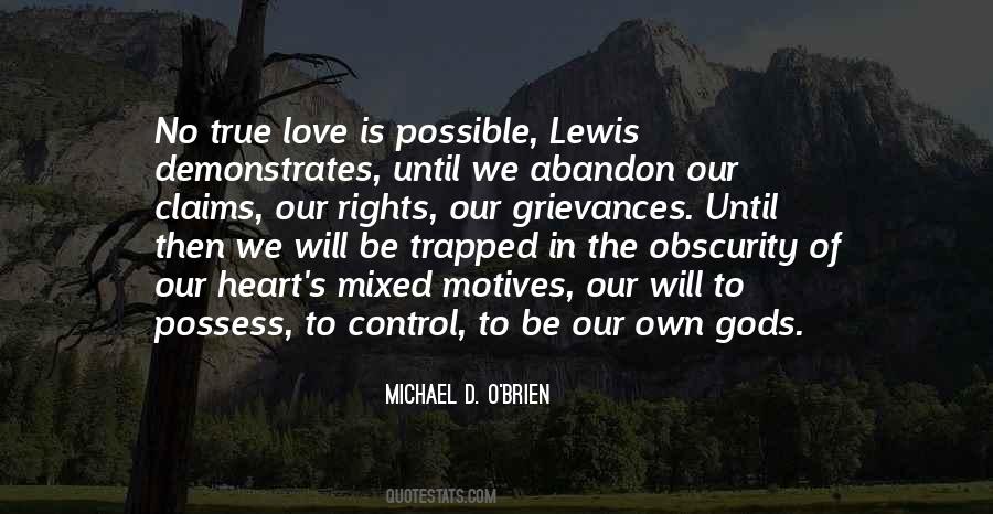 Michael D. O'Brien Quotes #946642