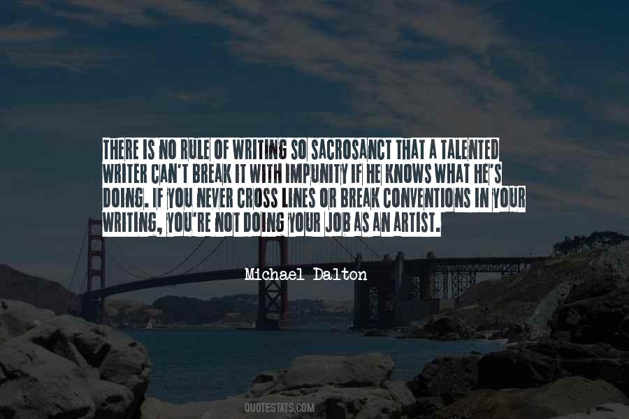 Michael Dalton Quotes #1596011