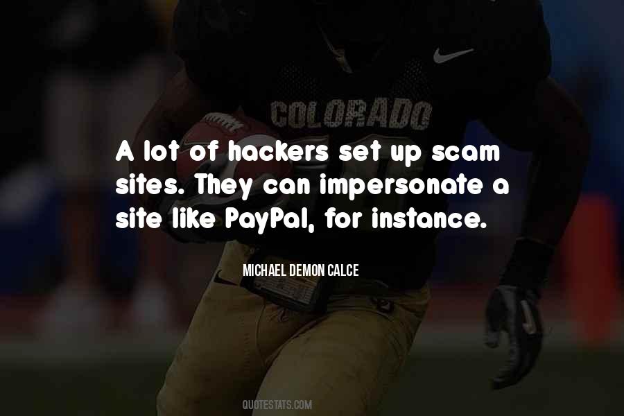 Michael Demon Calce Quotes #1231087