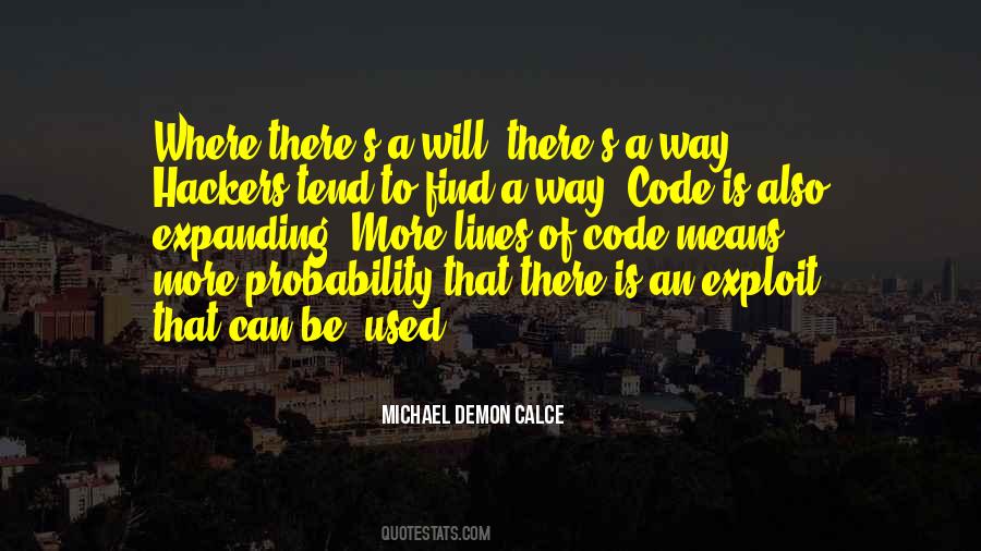 Michael Demon Calce Quotes #223166