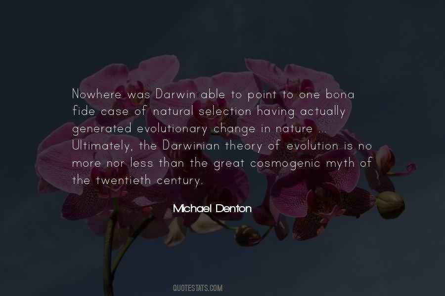 Michael Denton Quotes #801105