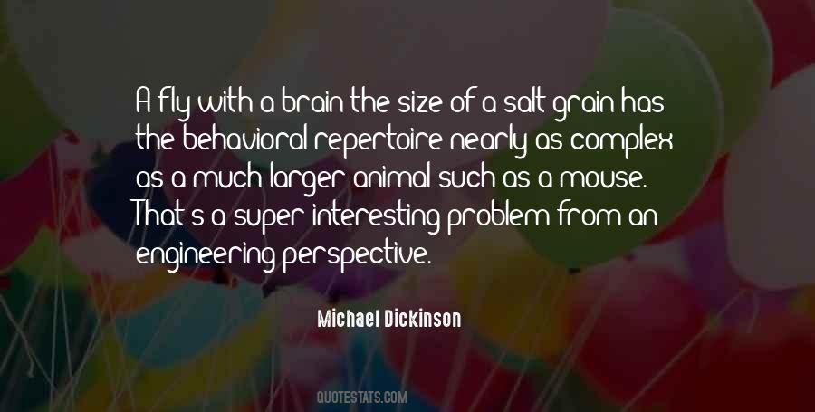 Michael Dickinson Quotes #257644