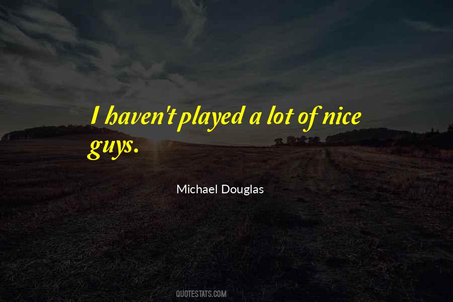 Michael Douglas Quotes #43950