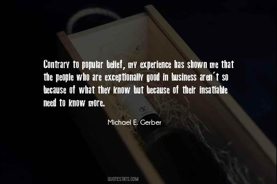 Michael E. Gerber Quotes #1644913