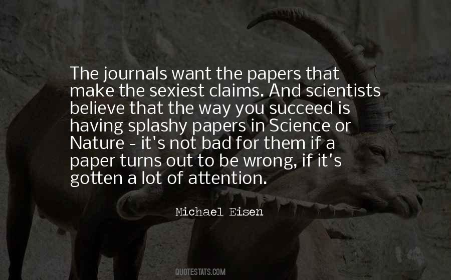 Michael Eisen Quotes #1092635