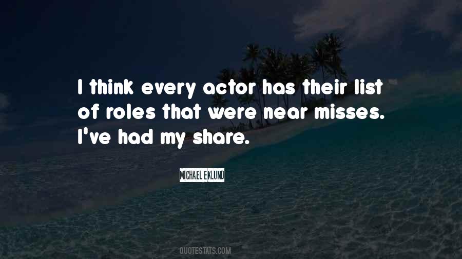 Michael Eklund Quotes #503629