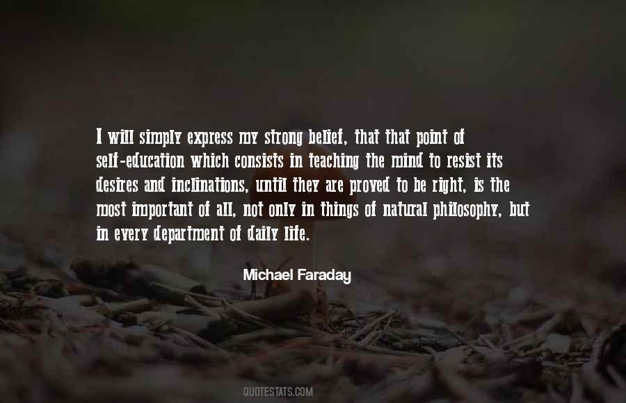 Michael Faraday Quotes #1130936