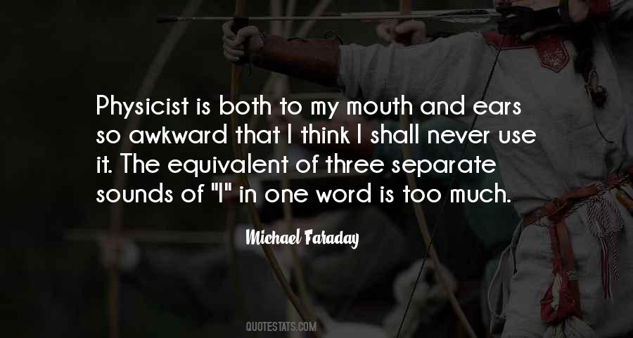 Michael Faraday Quotes #568614