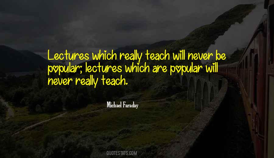 Michael Faraday Quotes #701937