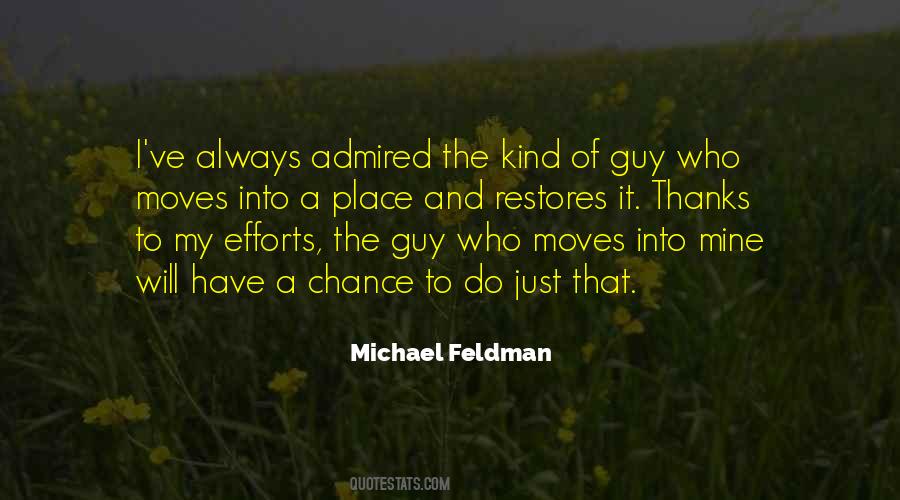 Michael Feldman Quotes #1435665