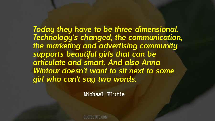 Michael Flutie Quotes #152218