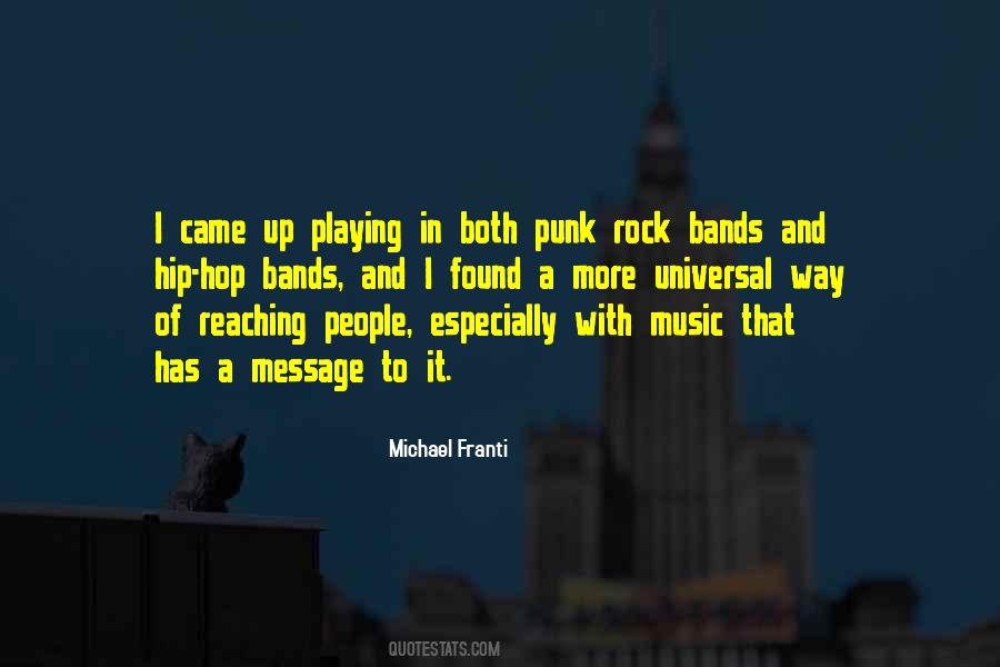 Michael Franti Quotes #502602