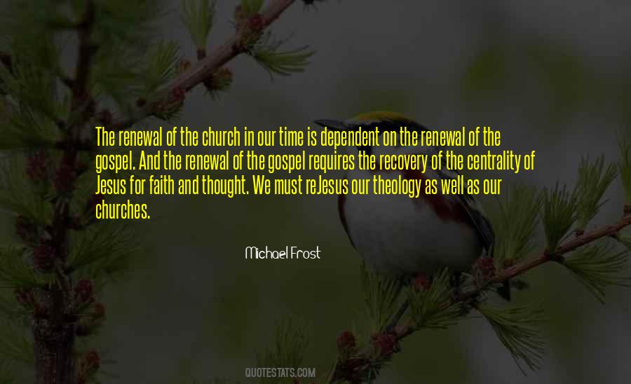 Michael Frost Quotes #1846998