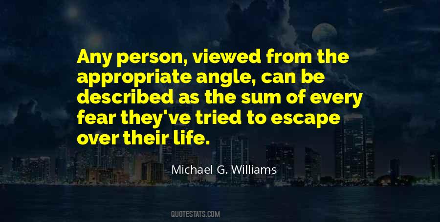 Michael G. Williams Quotes #1757927