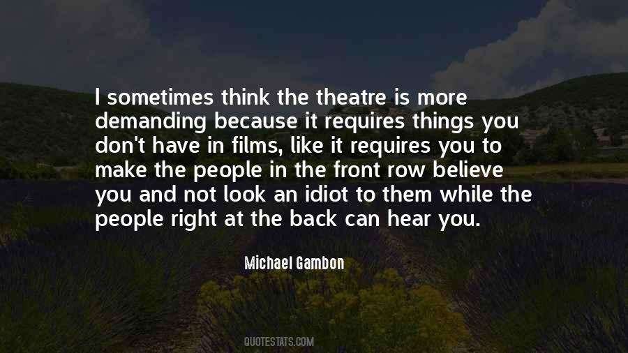 Michael Gambon Quotes #815072