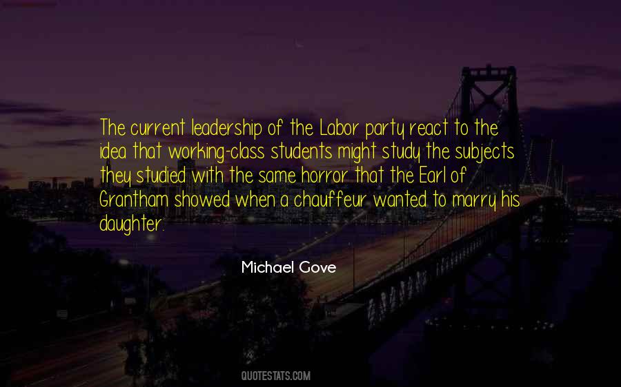 Michael Gove Quotes #1119406