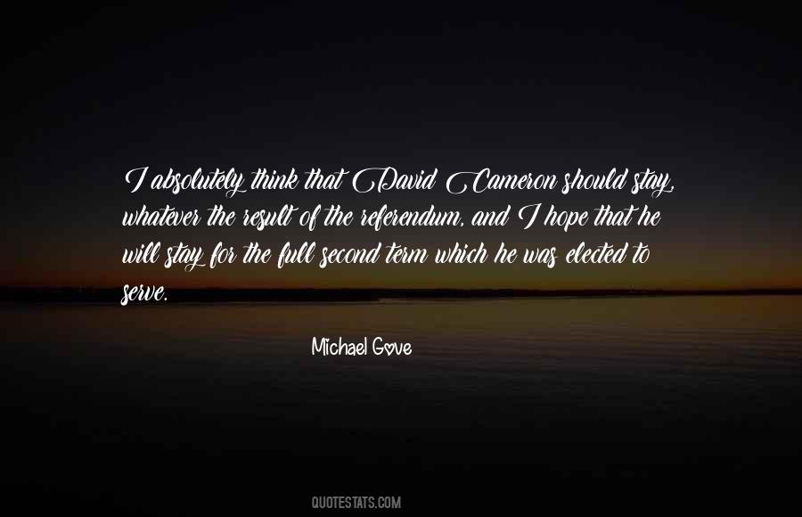 Michael Gove Quotes #1649077