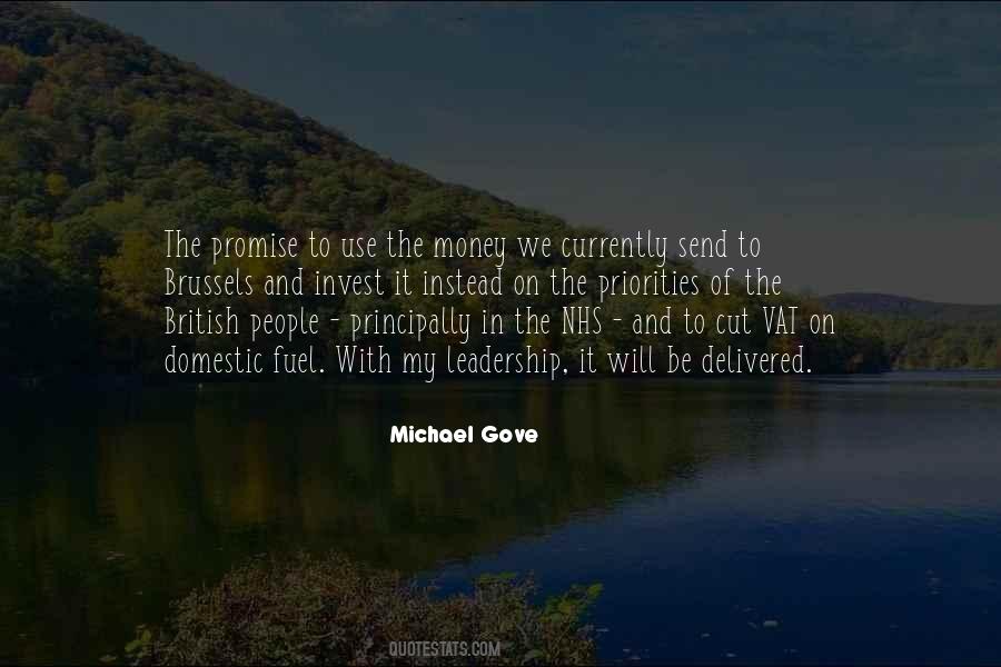 Michael Gove Quotes #1785781