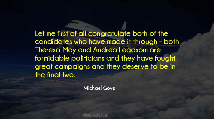 Michael Gove Quotes #369514