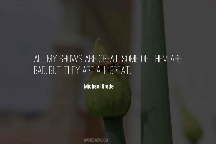 Michael Grade Quotes #81522