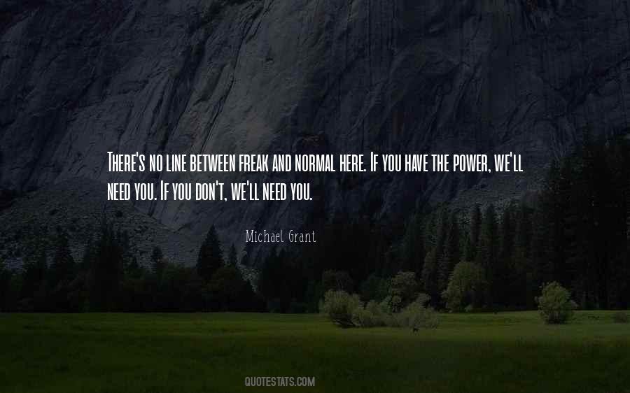 Michael Grant Quotes #43277