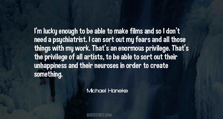 Michael Haneke Quotes #1035884