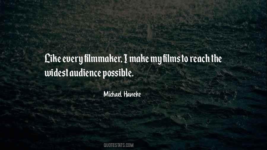 Michael Haneke Quotes #1202672