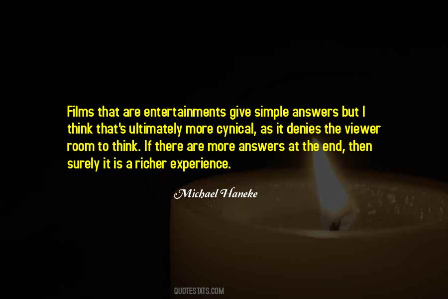 Michael Haneke Quotes #1336337