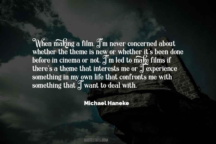 Michael Haneke Quotes #1734970
