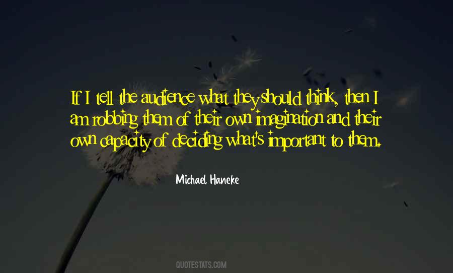 Michael Haneke Quotes #515107