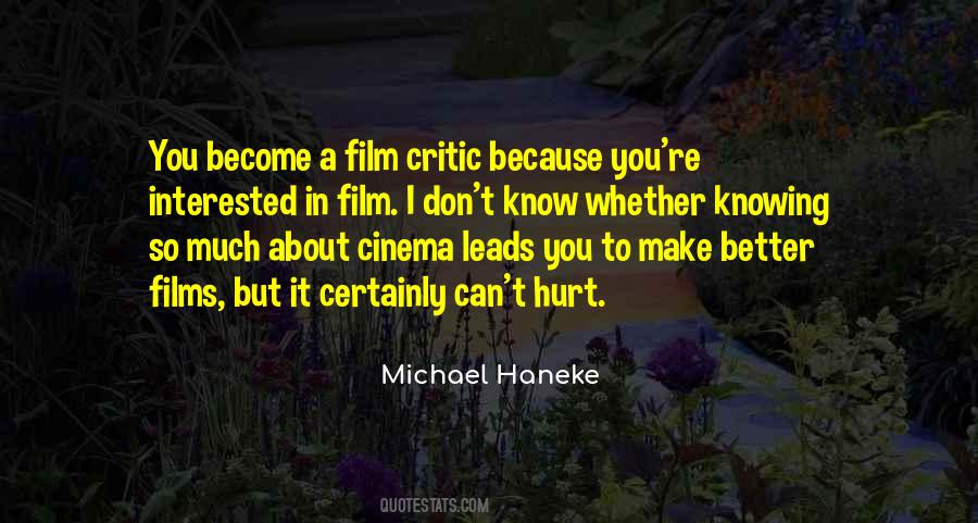 Michael Haneke Quotes #678859