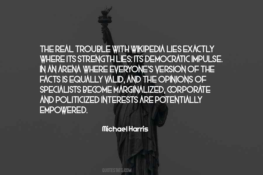 Michael Harris Quotes #1381234