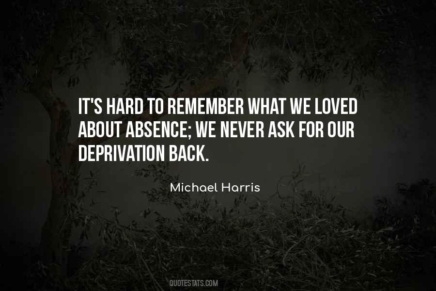 Michael Harris Quotes #240766