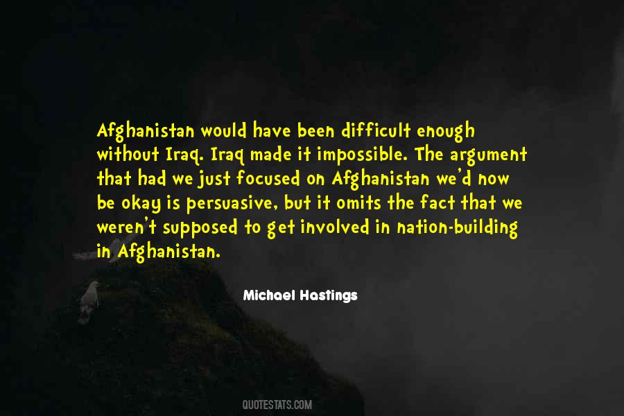 Michael Hastings Quotes #164527