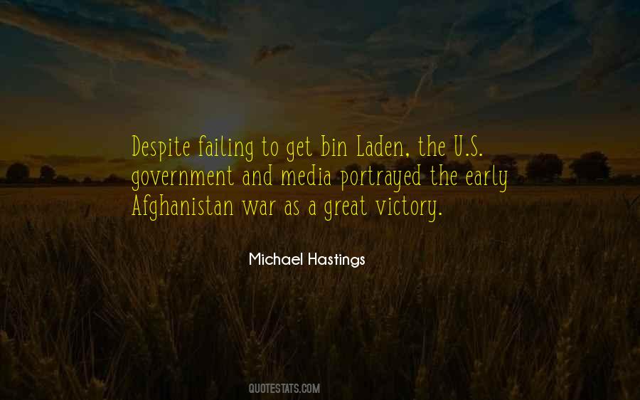 Michael Hastings Quotes #601317