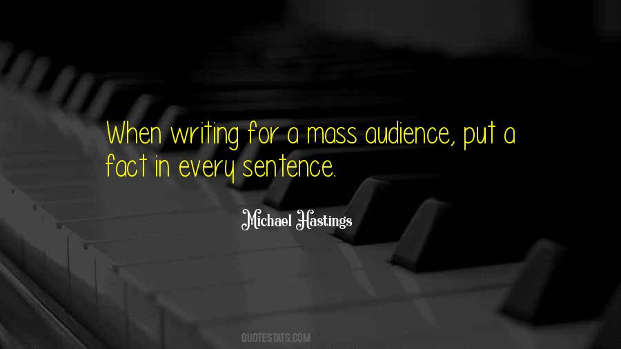 Michael Hastings Quotes #748717