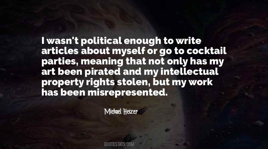 Michael Heizer Quotes #250667