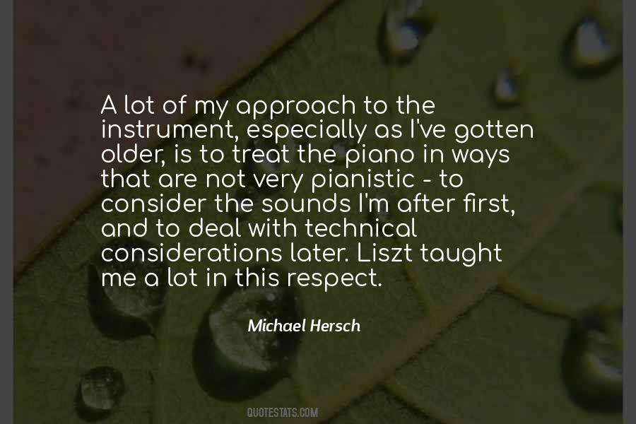 Michael Hersch Quotes #668806