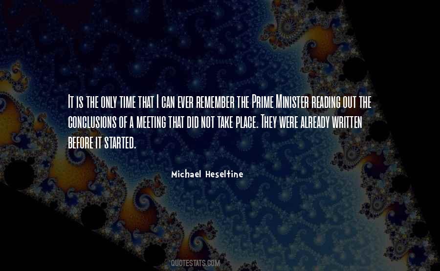 Michael Heseltine Quotes #1748014