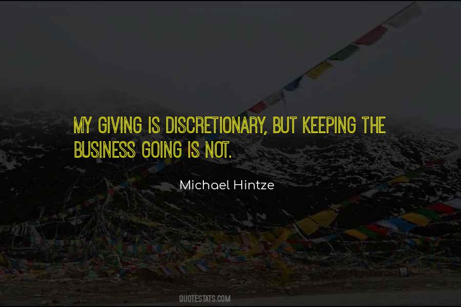 Michael Hintze Quotes #1432217