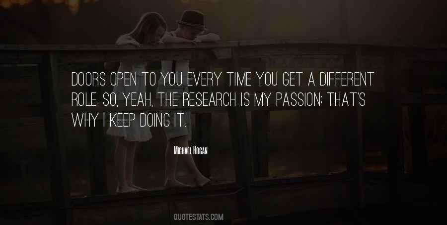 Michael Hogan Quotes #1650738
