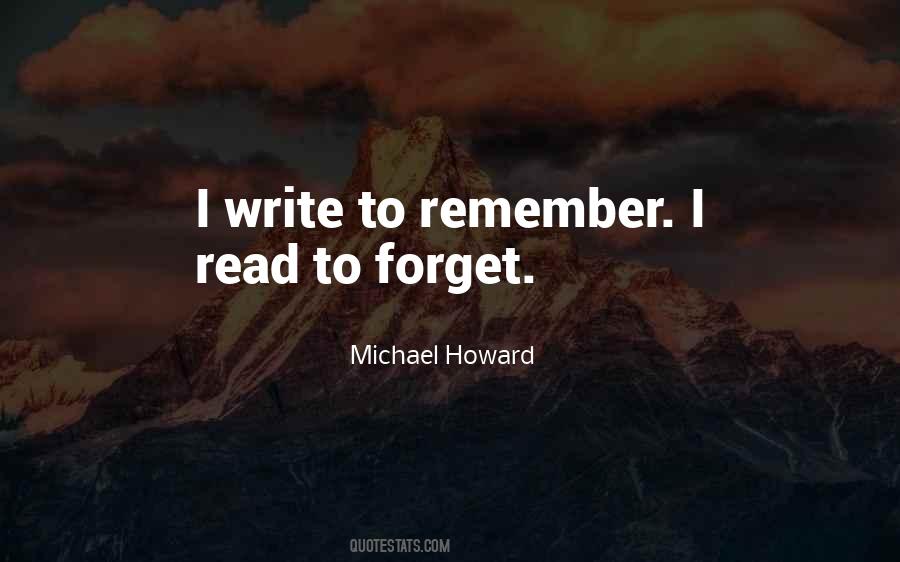 Michael Howard Quotes #931158